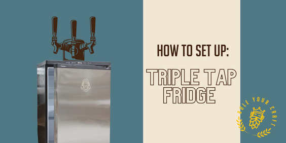 How to set up a triple tap kegerator fridge (and have beer on tap at home)