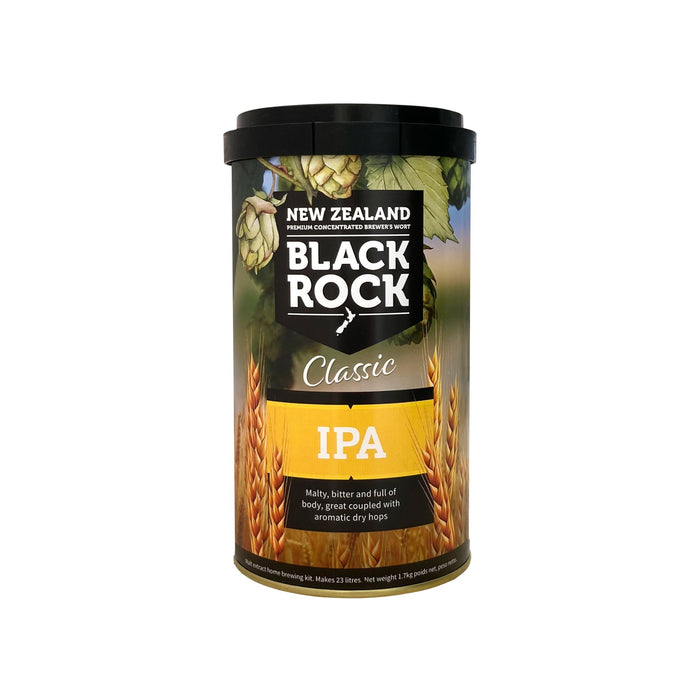 Black Rock IPA extract can (1.7kilos) to make 21 litres of beer at home