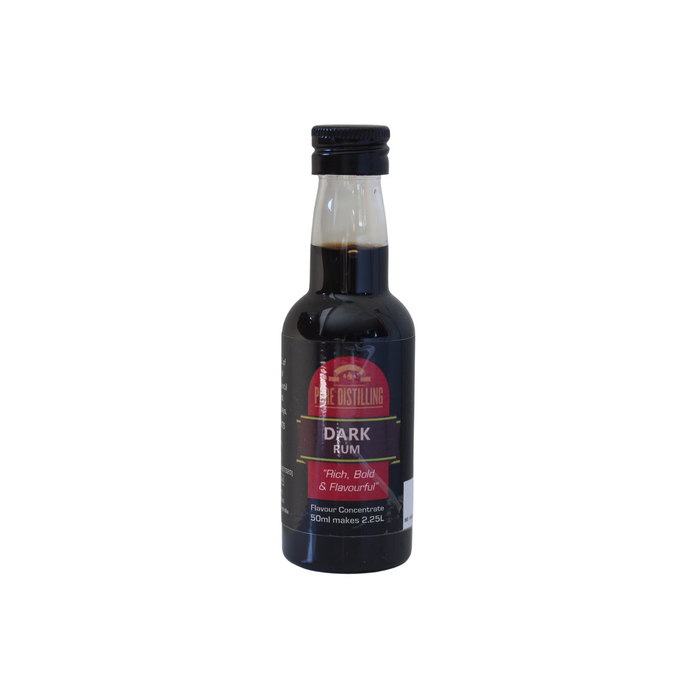 Pure Distilling Dark Rum Spirit Essence 50ml (makes 2.25L)