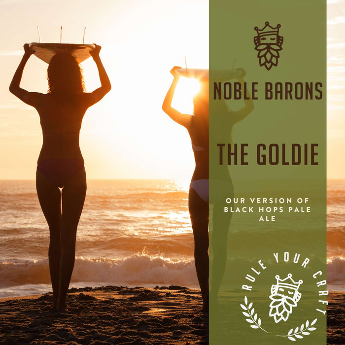 Black Hops Pale Ale Home Brew Clone Recipe Kit | Noble Barons