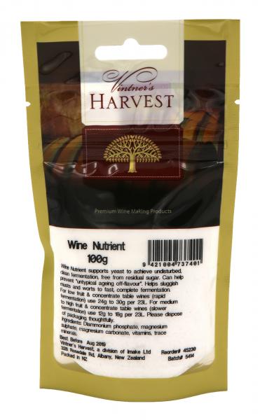 Wine Nutrient 100g