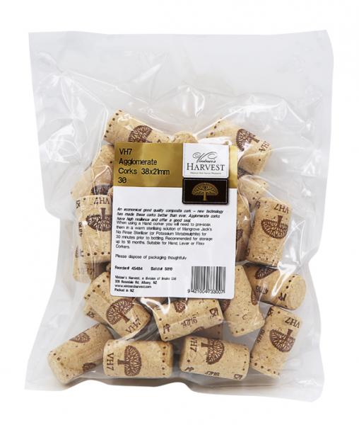 VH7 Agglomerate Corks 38x21mm