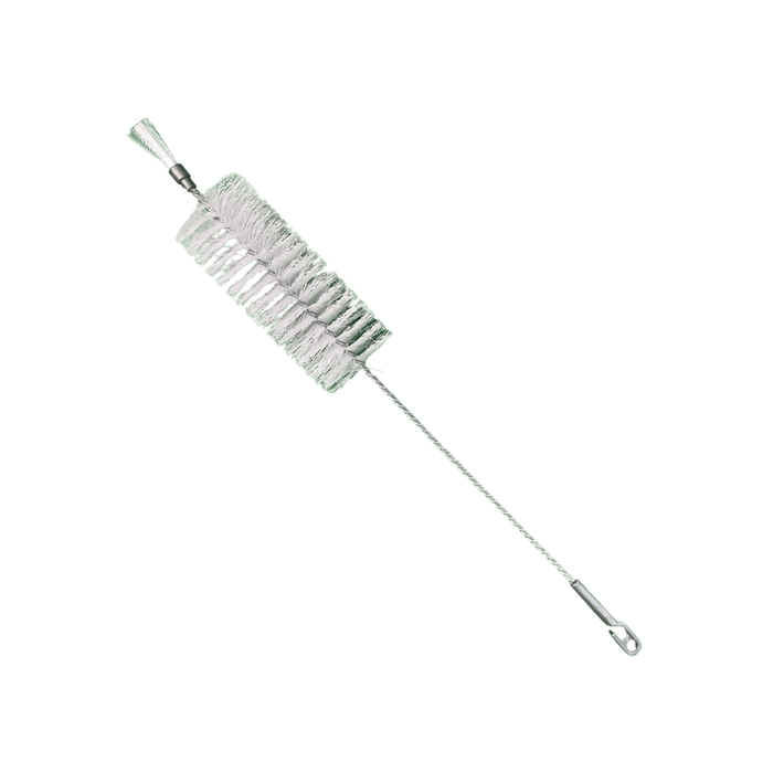 This bottle brush with bristle tip at the end is an essential item in your cleaning tool kit.