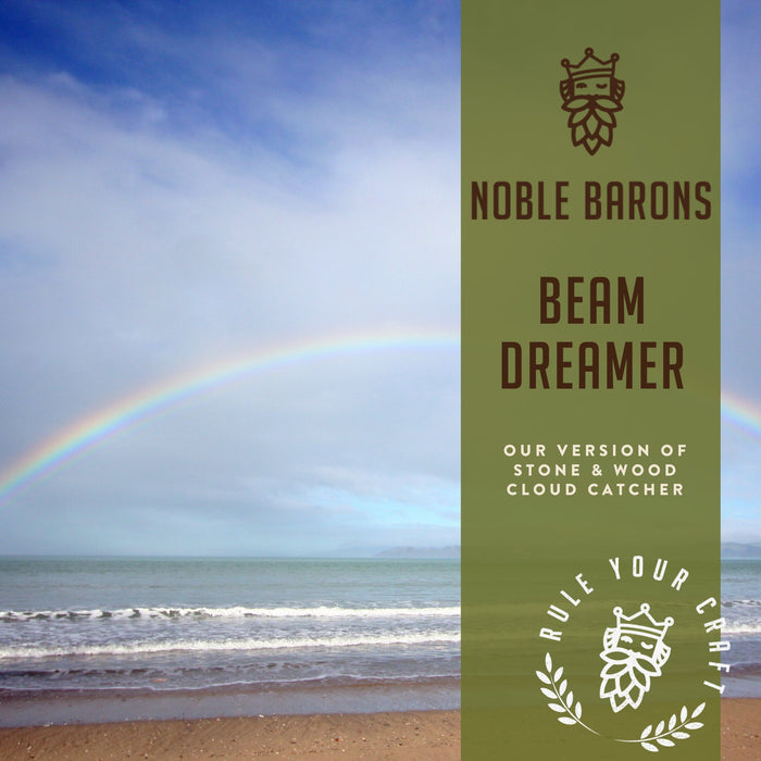 Beam Dreamer Craft Home Brew Extract Can Beer Recipe Kit is our clone of Stone & Wood Cloud Catcher