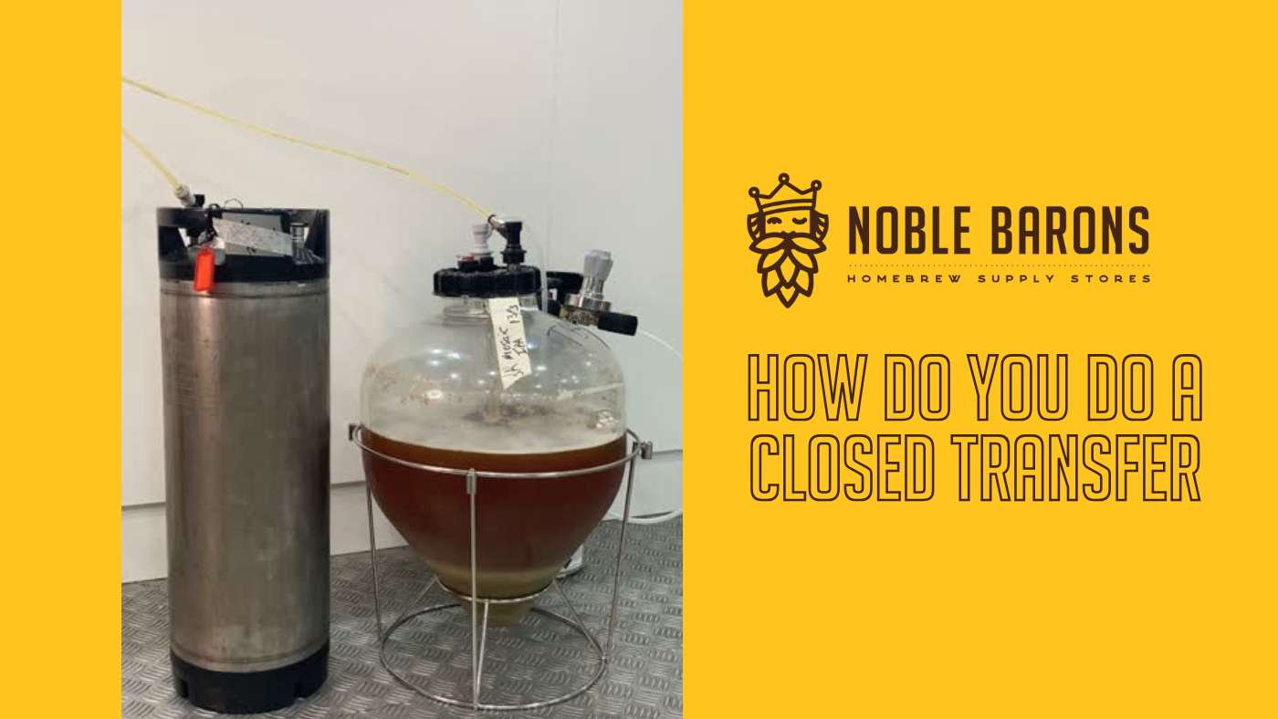 How to do a closed transfer from pressure fermenter to keg