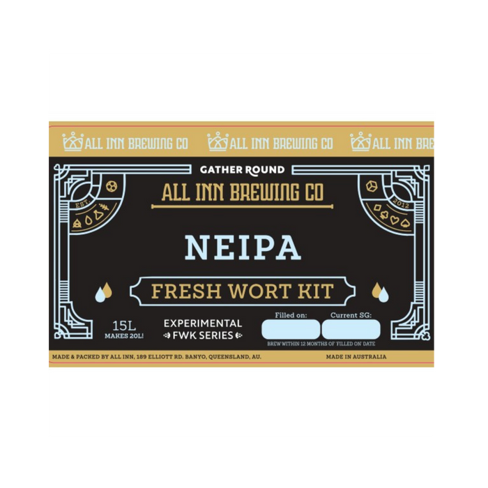 All Inn Brewing Co New England IPA Fresh Wort Kit (New England NEIPA)