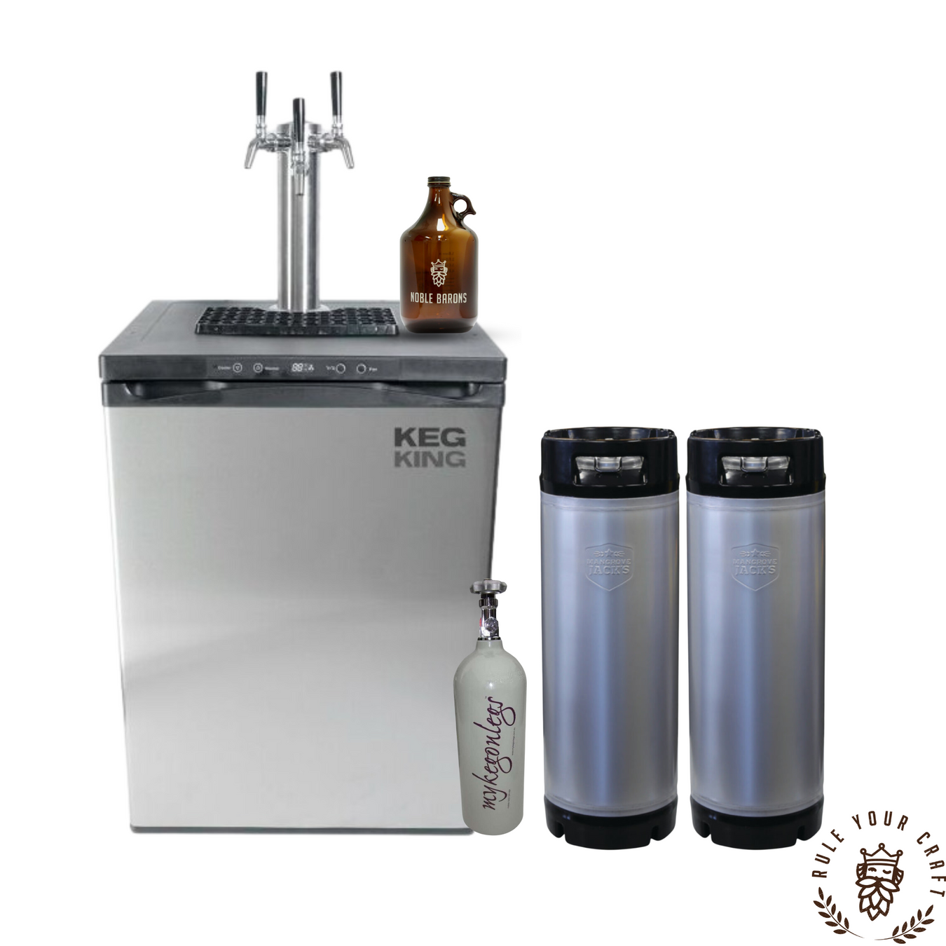 Keg King Master XL Kegerator Fridges