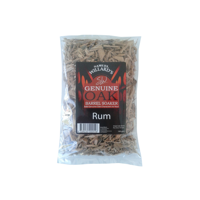 Samuel Willards Rum Soaking Chips