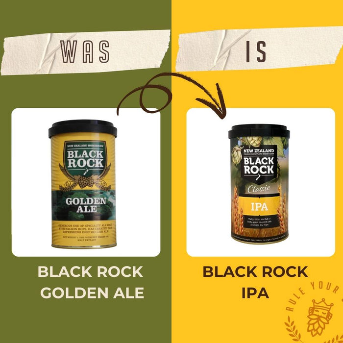 Black Rock Golden Ale is now Black Rock IPA
