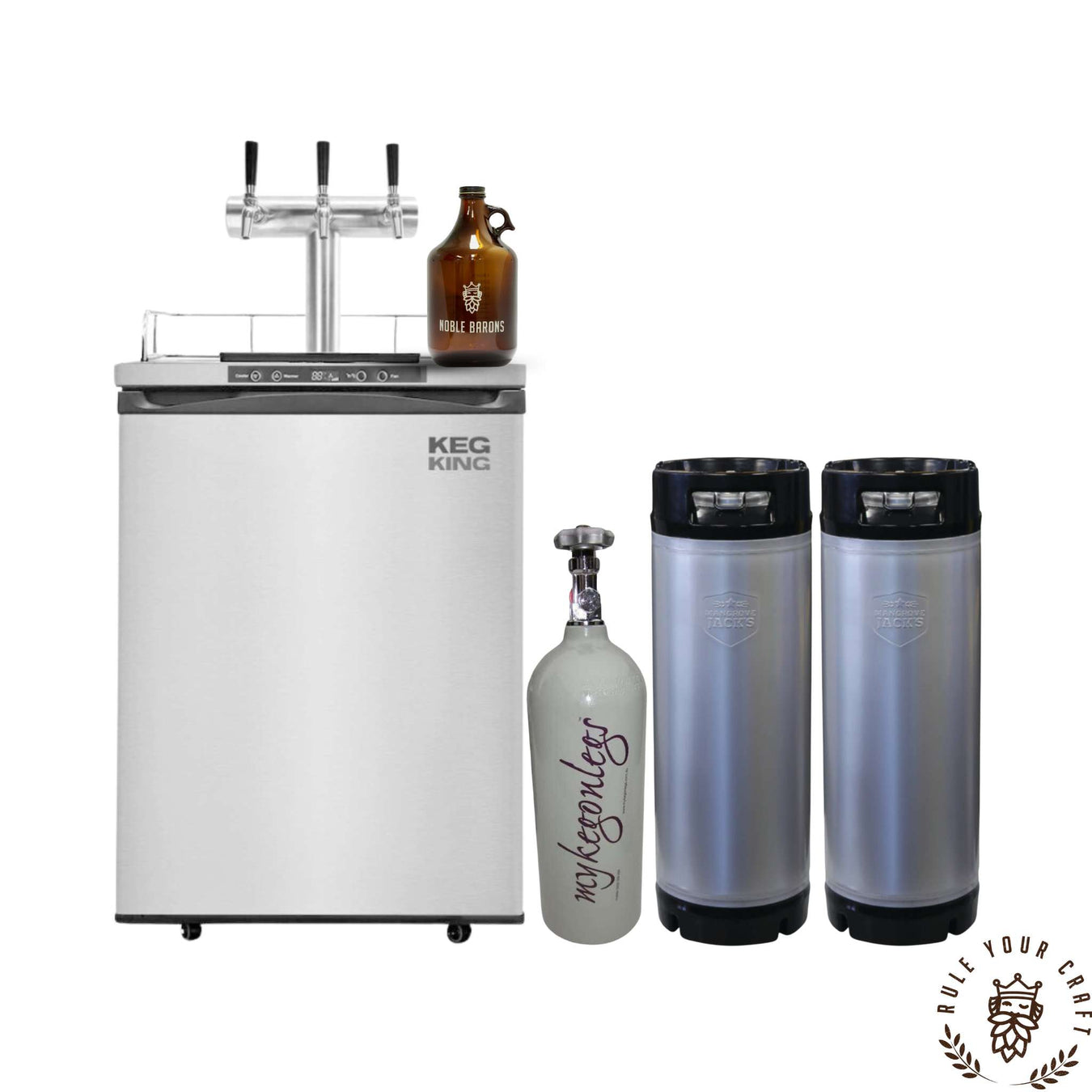Keg King Master XL Kegerator Fridges