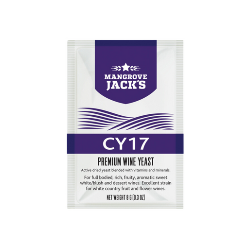 Mangrove Jacks CY17 Wine Yeast 8g