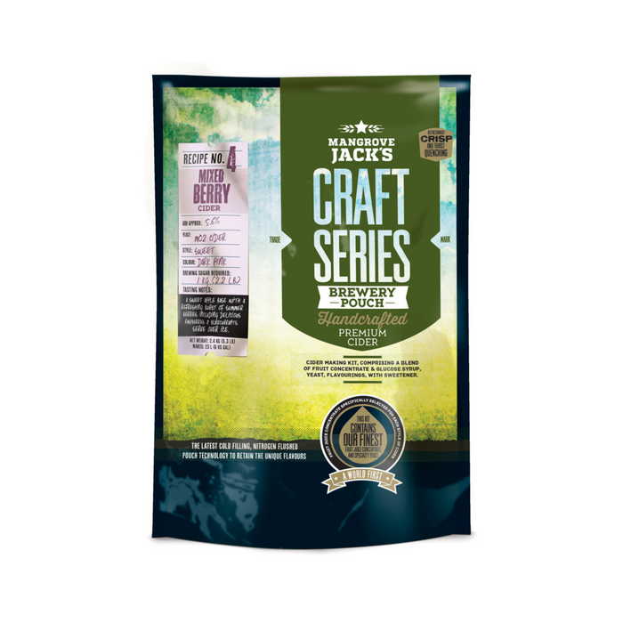 Mangrove Jacks Mixed Berry Cider Craft Series