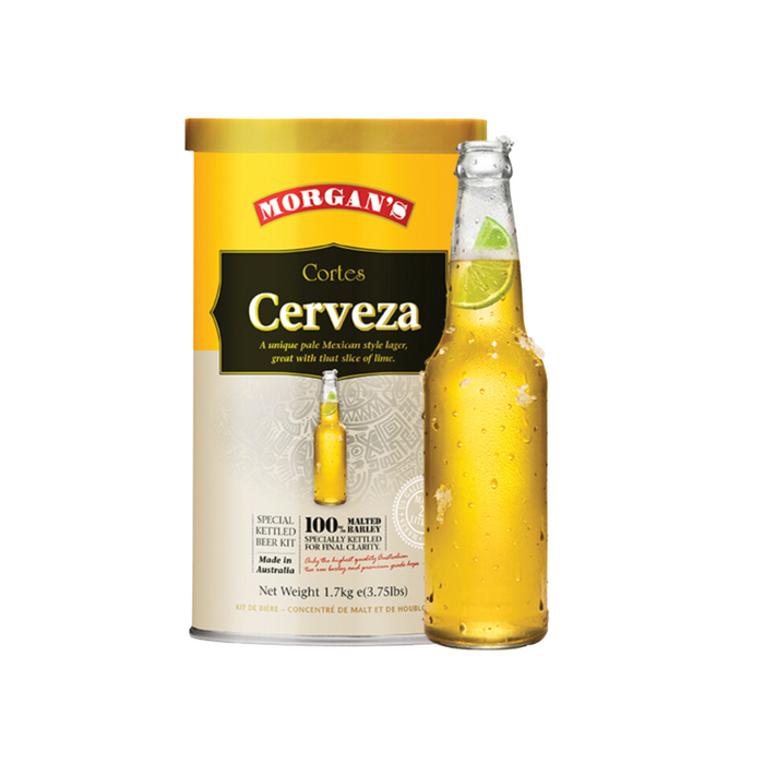 Morgans Cerveza Home Brew Extract Can Kit 1.7kg