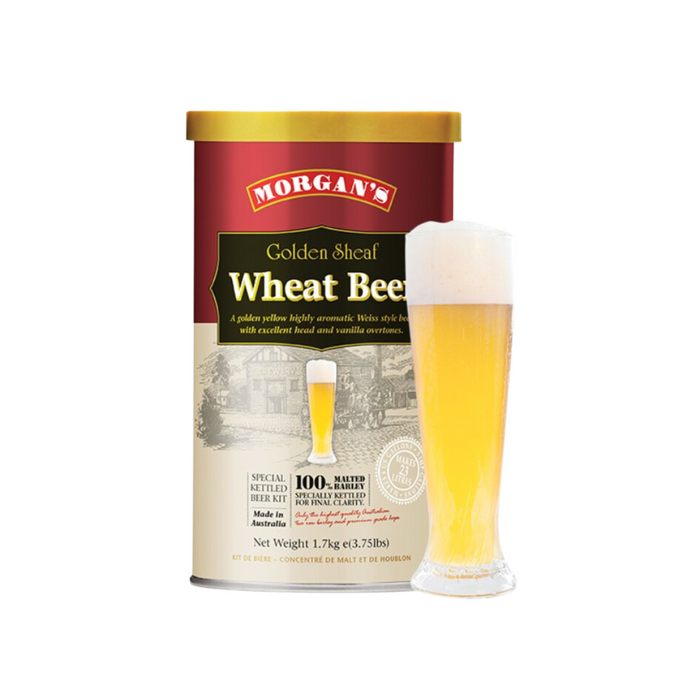 Morgans Wheat Beer Home Brew Extract Can Kit 1.7kg