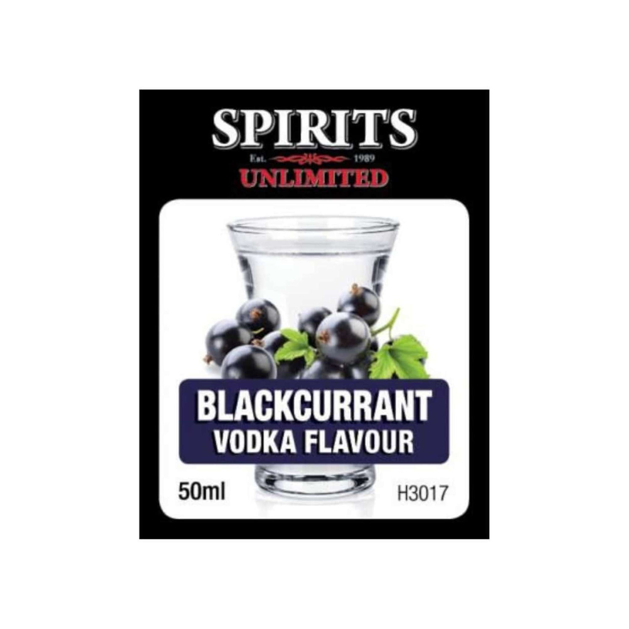 Blackcurrant Vodka Spirit Essence — Noble Barons Home Brew Supplies