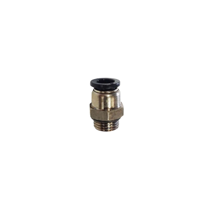 Stainless Steel push fitting 8mm x 1/4 inch male thread