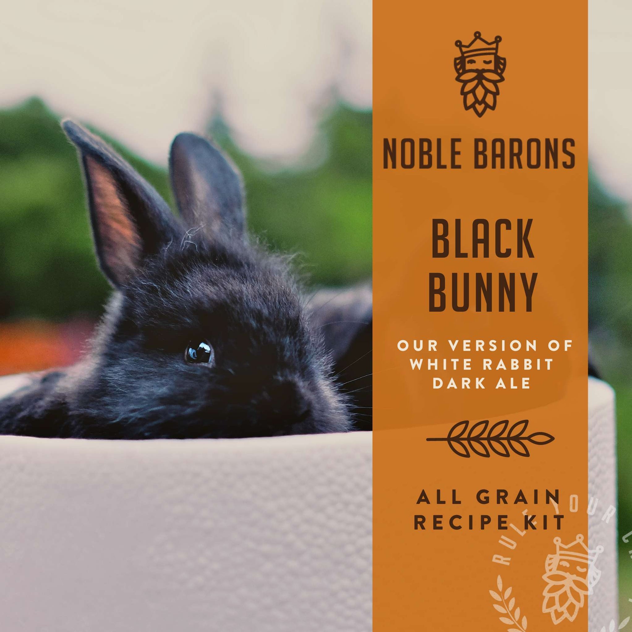 White Rabbit Dark Ale All Grain Recipe Kit | Black Bunny — Newcastle ...