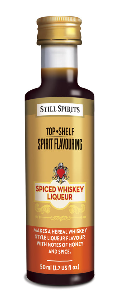 Top Shelf Spiced Whiskey Liqueur