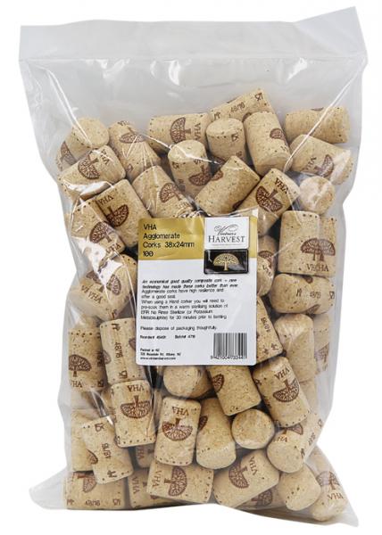 VHA Agglomerate Corks 38x24mm