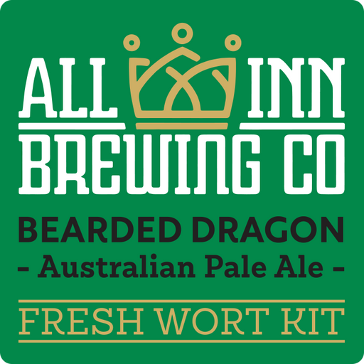 All Inn Brewing Co Bearded Dragon Pale Ale Fresh Wort - Newcastle Brew Shop