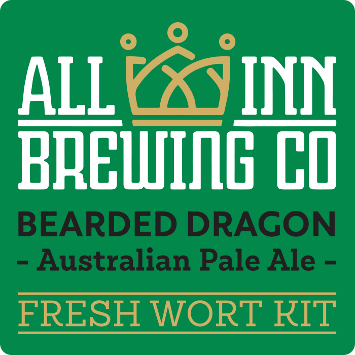 All Inn Brewing Co Bearded Dragon Pale Ale Fresh Wort - Newcastle Brew Shop