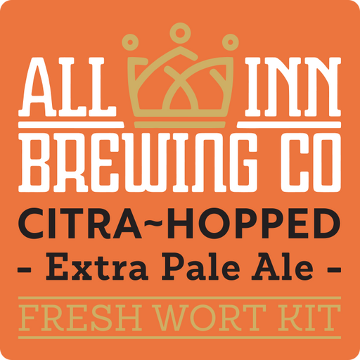 All Inn Brewing Co Citra Hopped Extra Pale Fresh Wort Kit - Newcastle Brew Shop