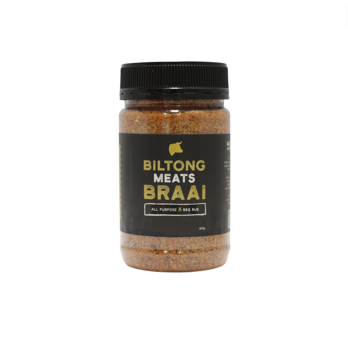 Biltong Meats Braai All purpose BBQ Rub 300g