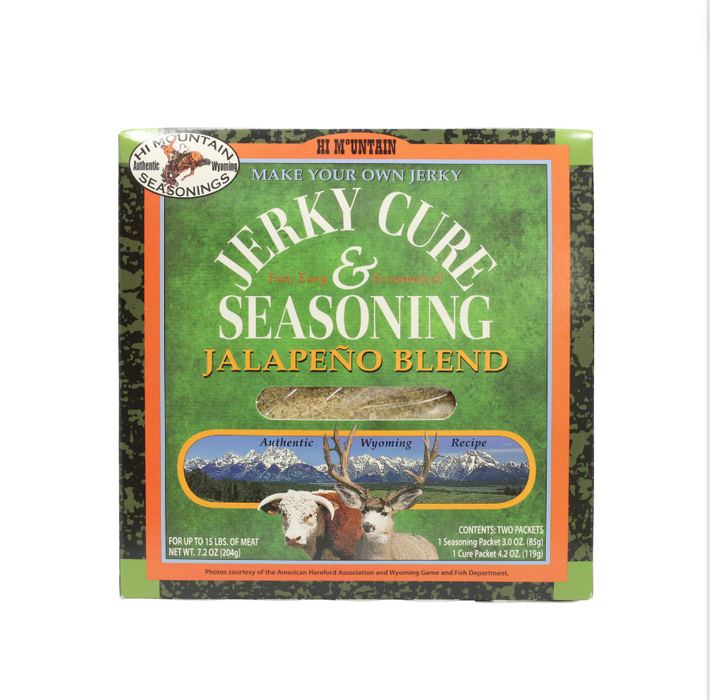 Jerky Cure & Seasoning - Jalapeno