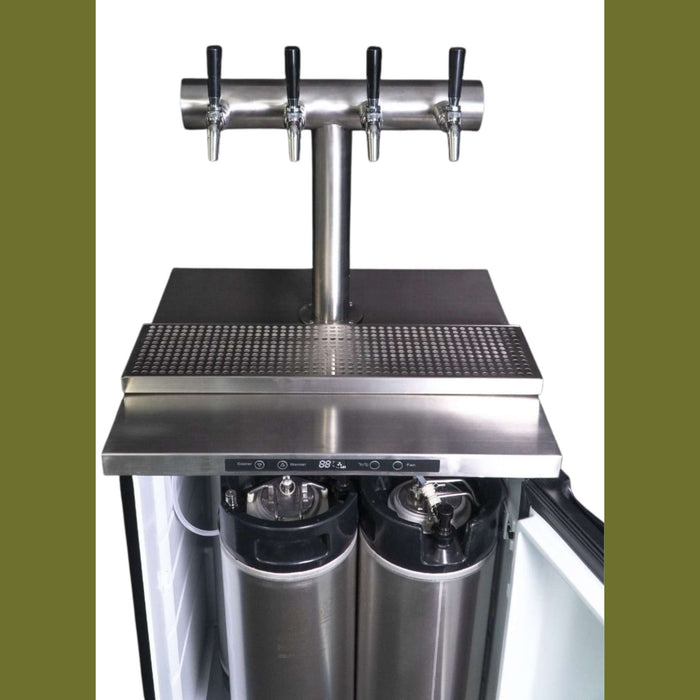 Kegorator Stainless Steel Benchtop