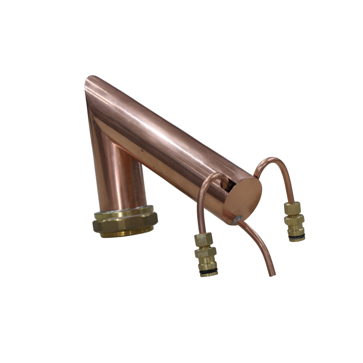 Pure Distilling Pot Condenser - Copper — Noble Barons Home Brew Supplies