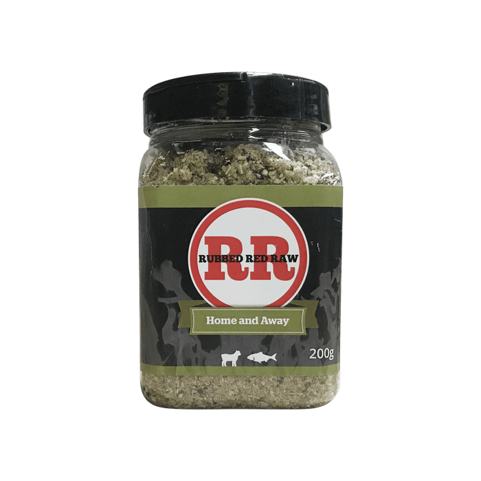 Rubbed Red Raw Home & Away BBQ Rub 200gm