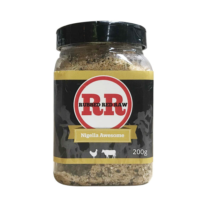 Rubbed Red Raw Nigella Awesome BBQ Rub 200gm