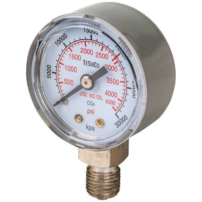 Tesuco High Pressure Gauge