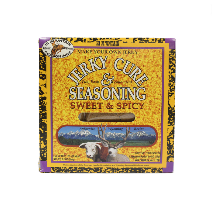 Jerky Cure & Seasoning - Sweet & Spicy