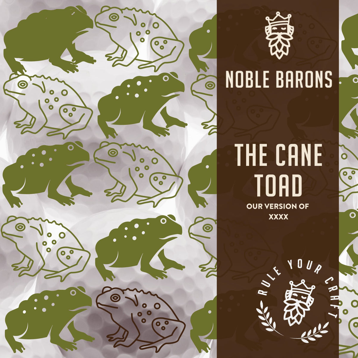 Toad Extract The Cane Toad - Extract Can Recipe Kit (in the style of XXXX) — Noble ...
