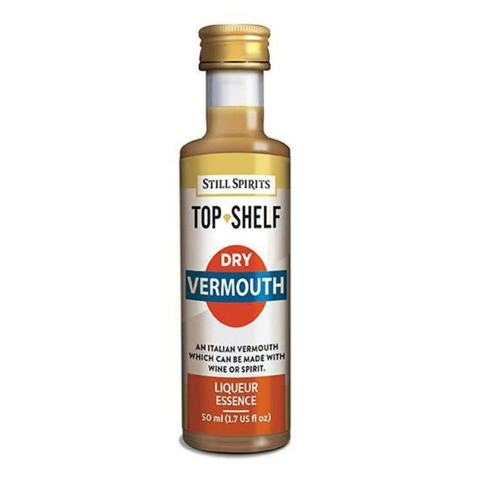 Still Spirits Top Shelf Dry Vermouth Spirit Essence 50ml Bottle