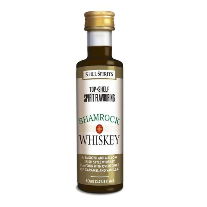 Still Spirits Top Shelf Shamrock Whiskey Spirit Essence 50ml Bottle